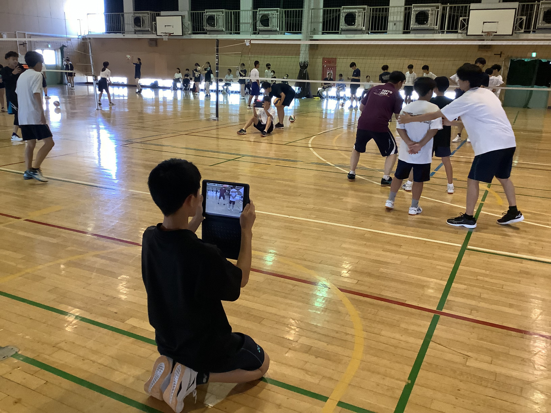 バレー１