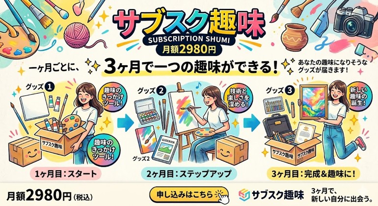 サブスク趣味