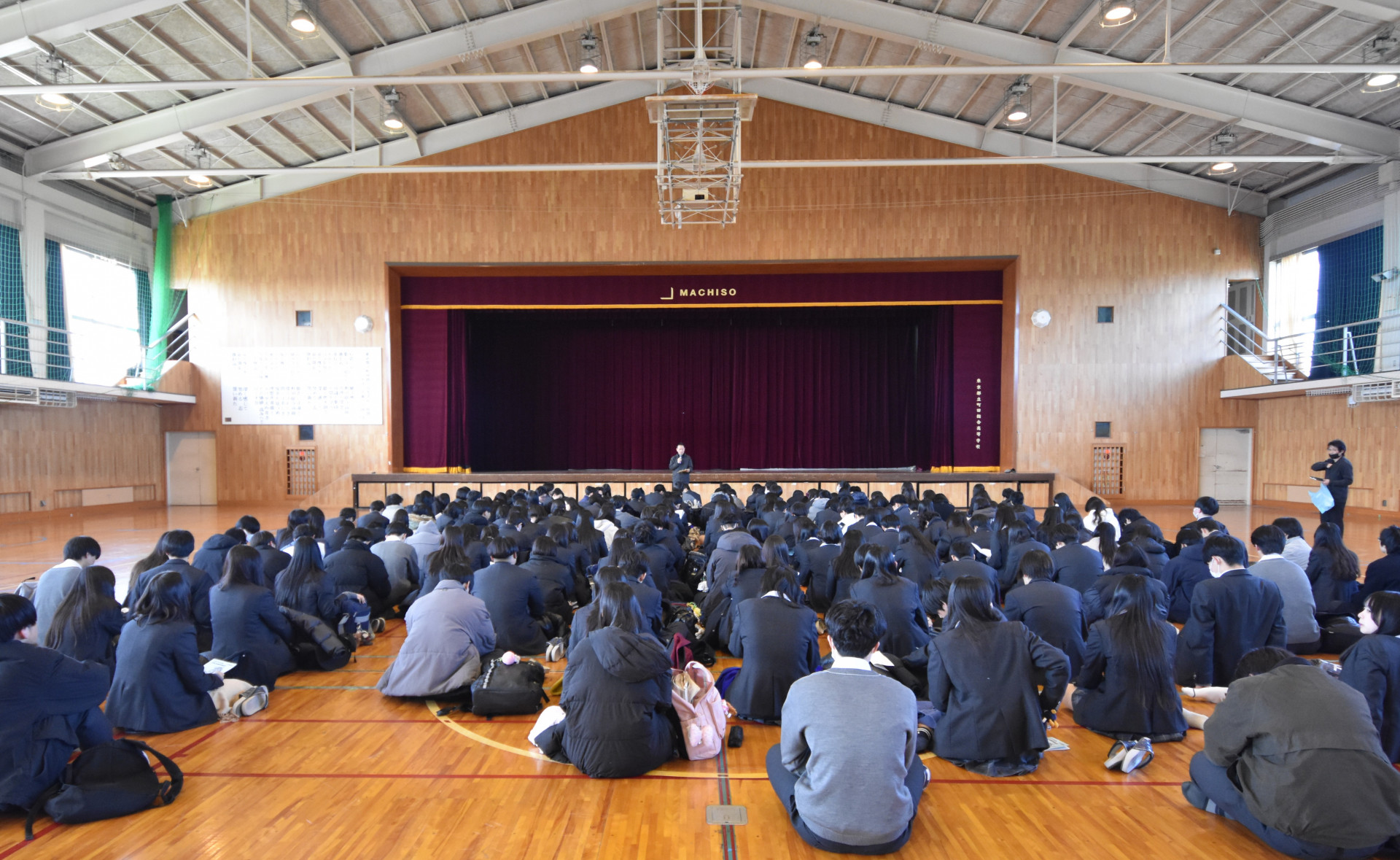修学旅行・結団式１