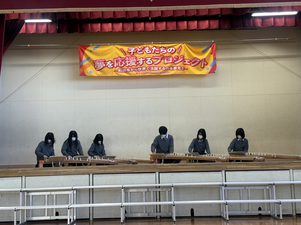 筝曲同好会の演奏