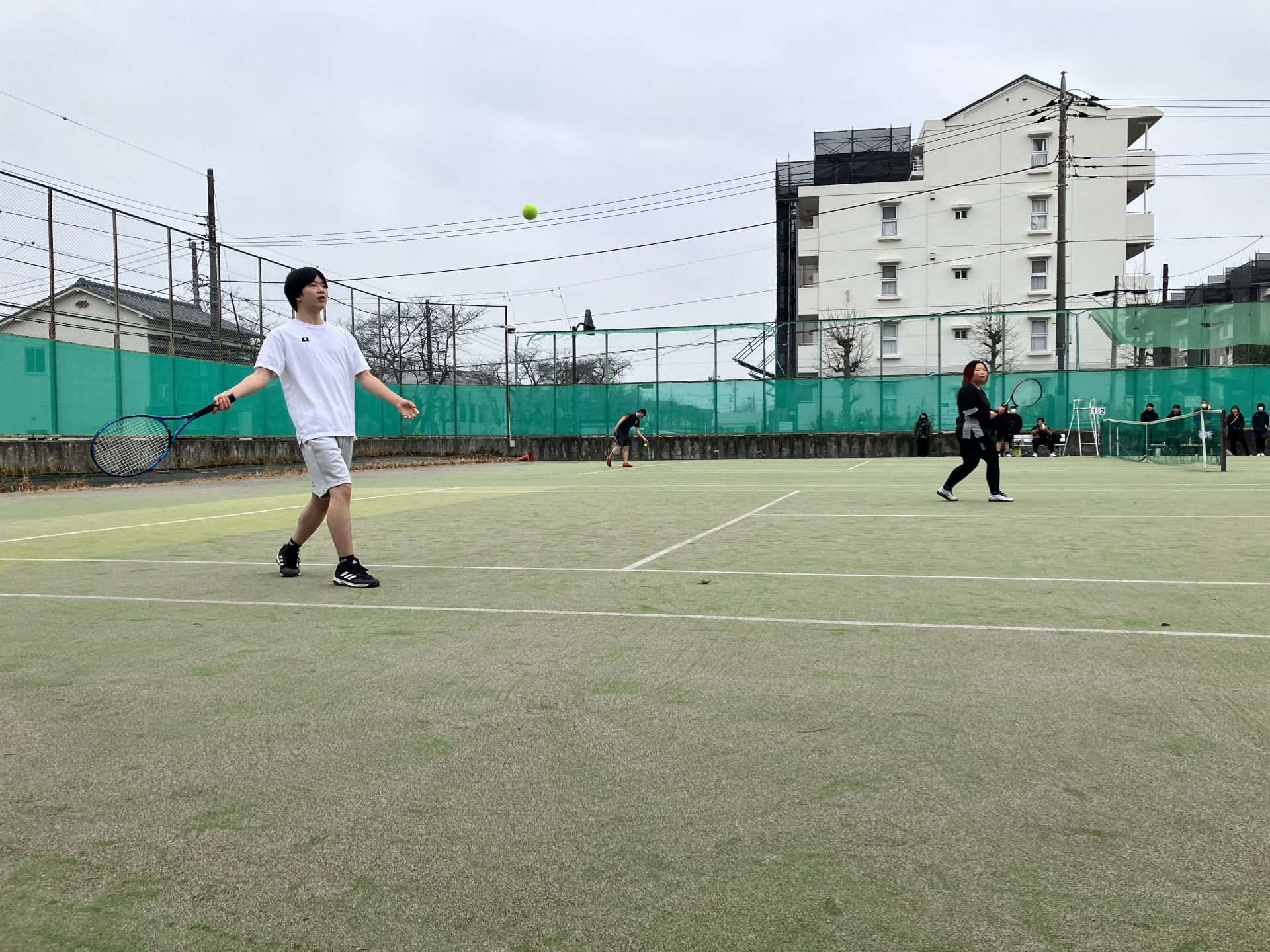 テニス部団体戦①