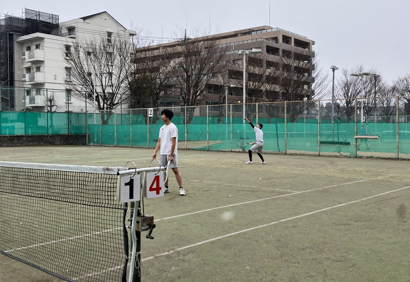 テニス部団体戦②