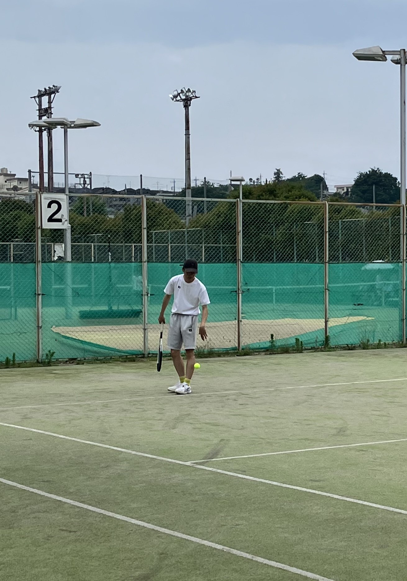 テニス部夏季大会①