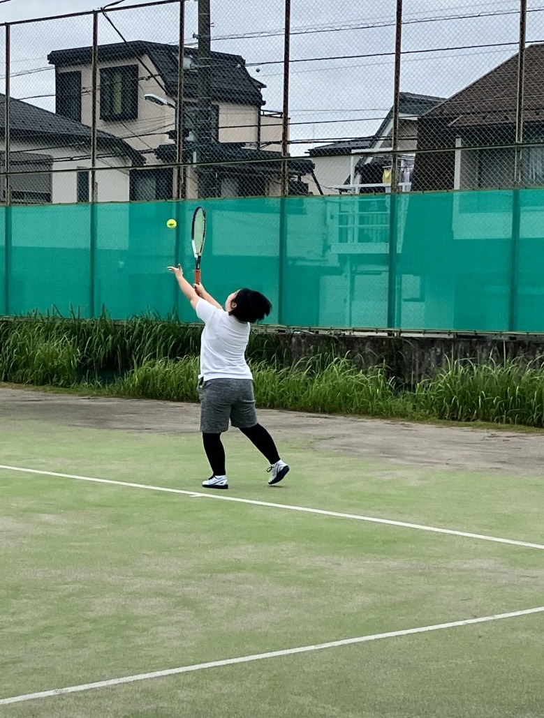 テニス部夏季大会②