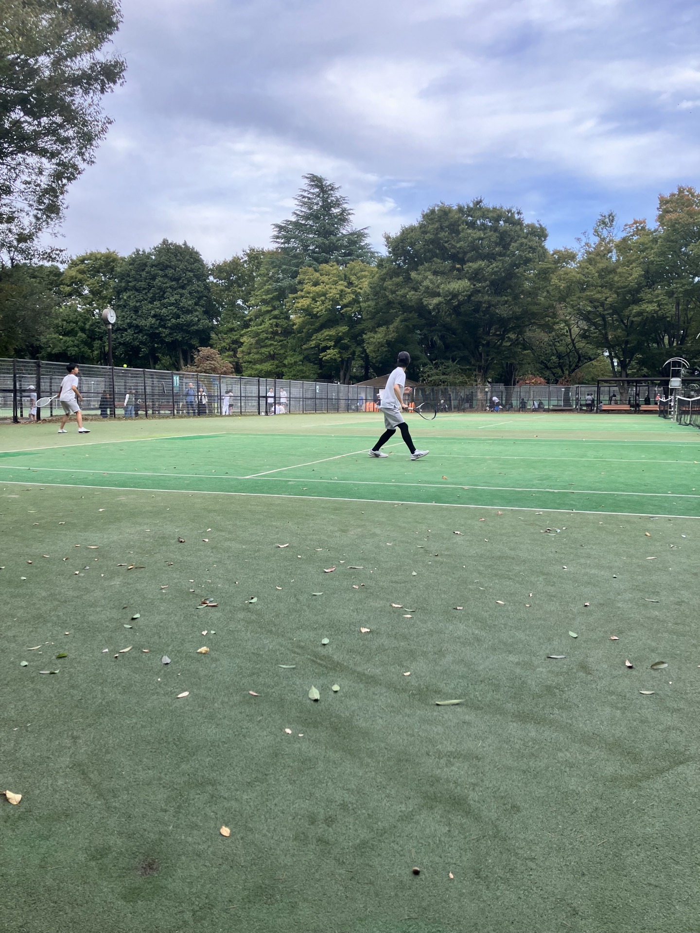 テニス部秋季大会１