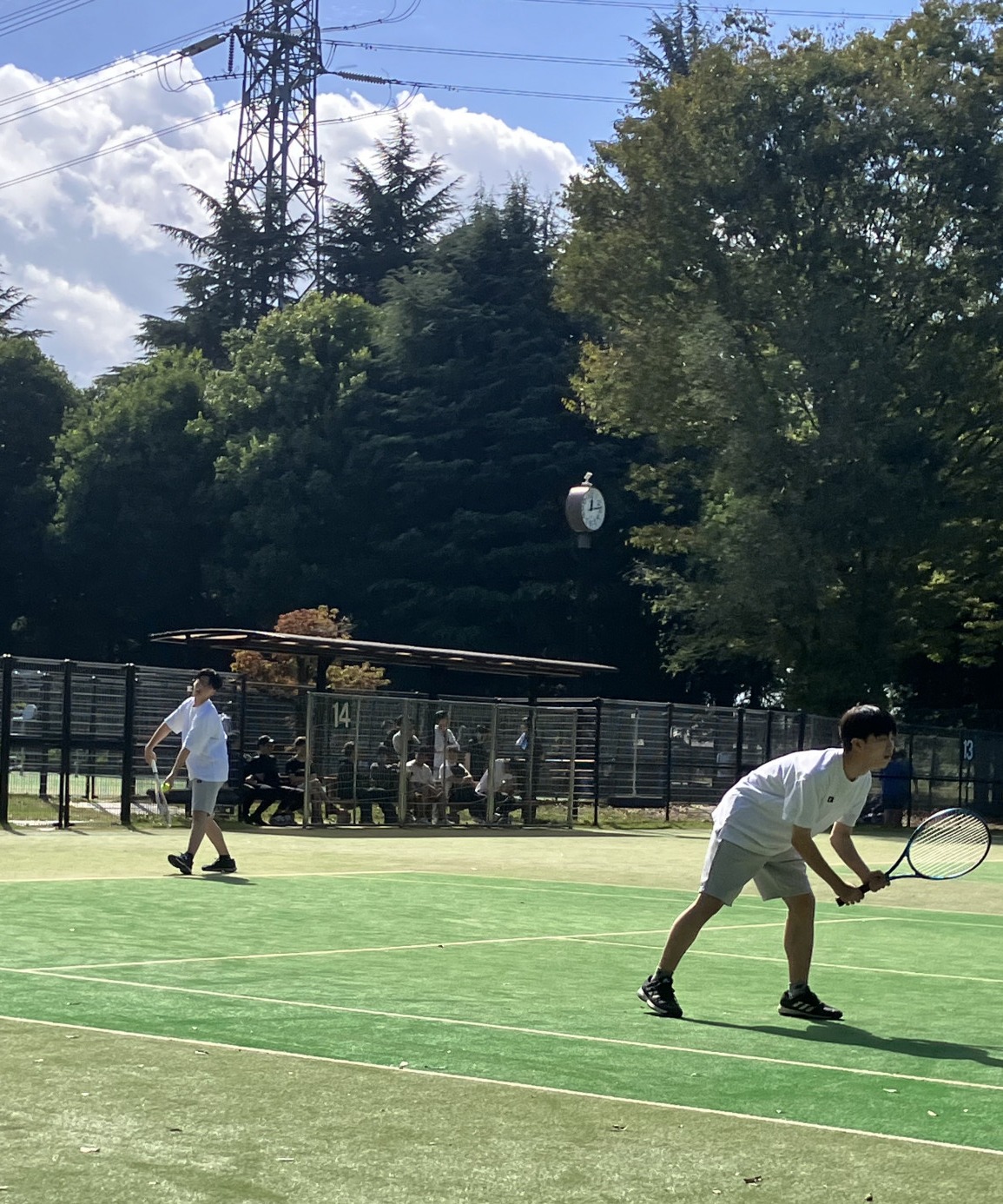 テニス部秋季大会３