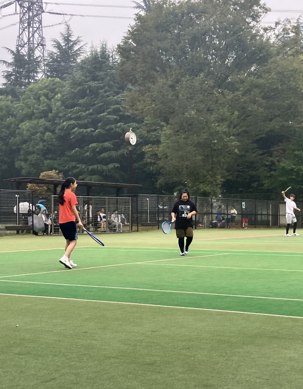 テニス部秋季大会４