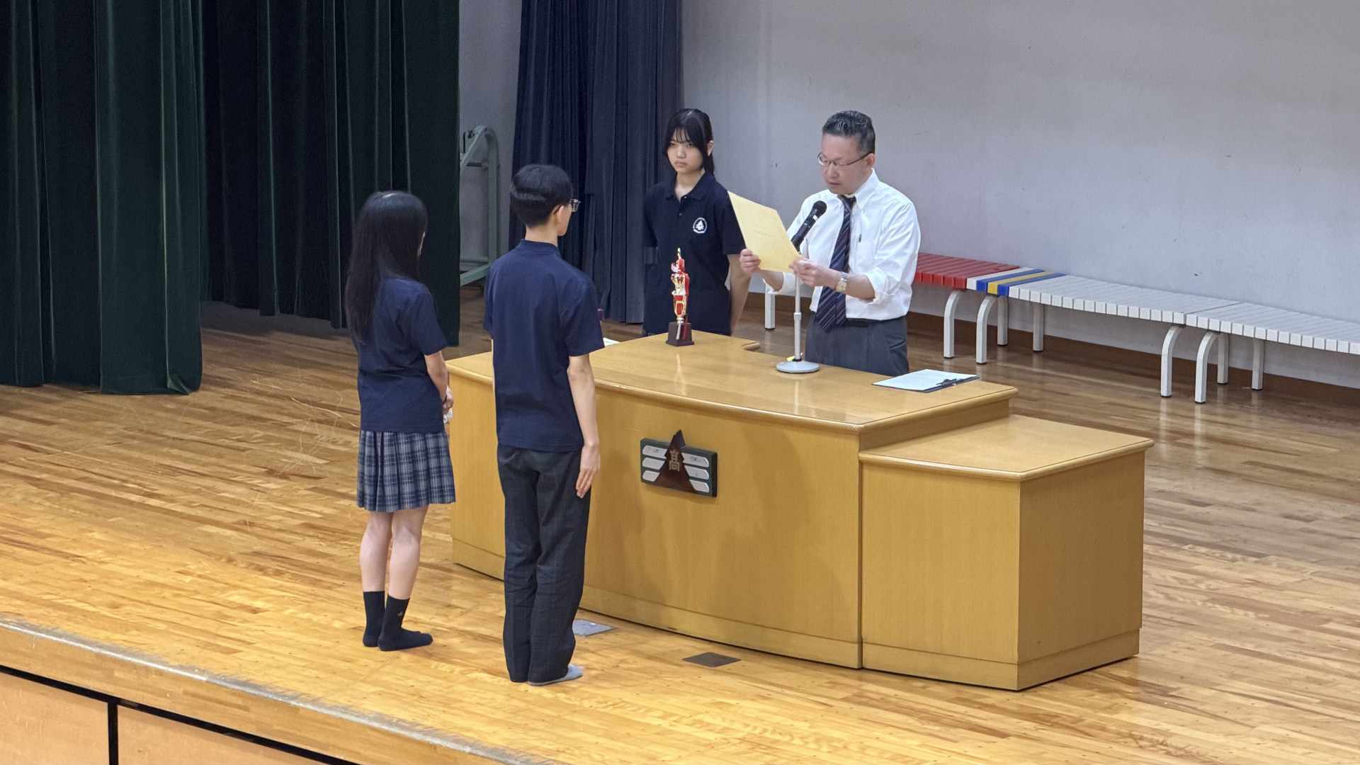 2学期始業式４