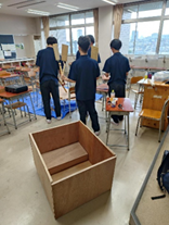 文化祭準備1し