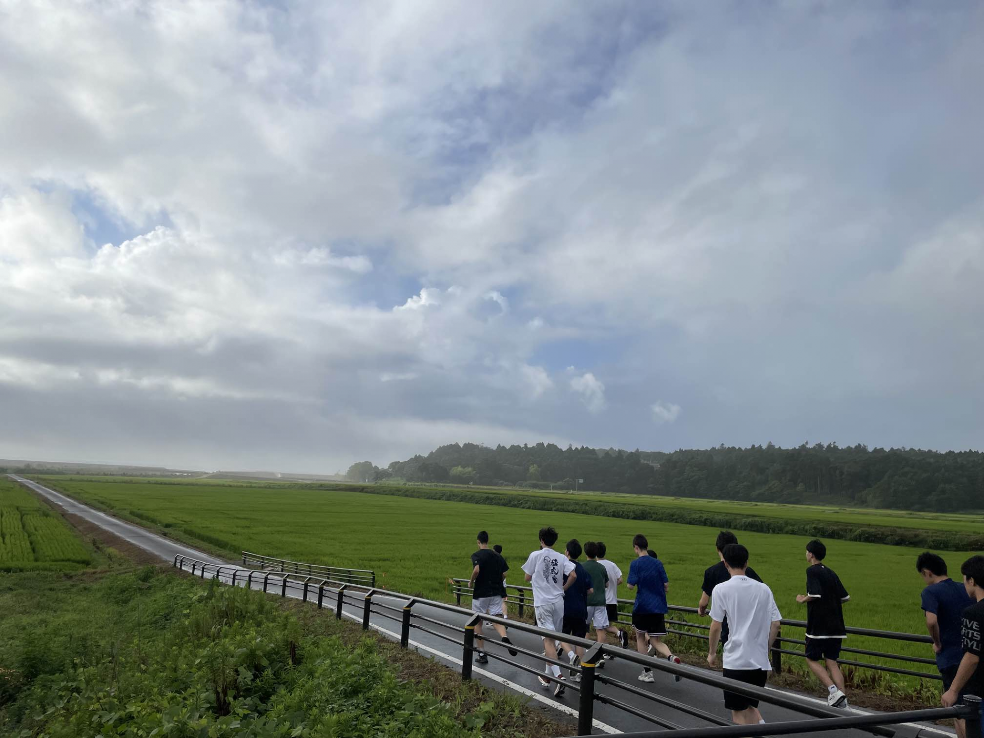 朝ランニング