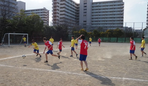 3年次　球技大会が行われました。