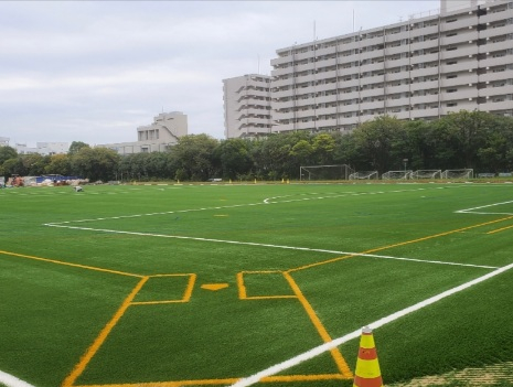 ソフトボールゴムチップ