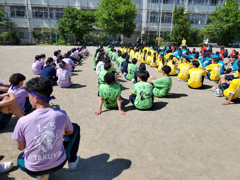 予行1年バトンは命
