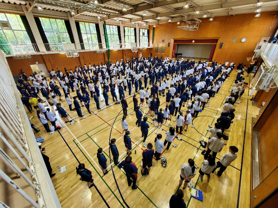 予行アリーナ開会式