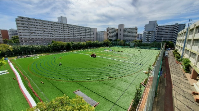 人工芝ライン１