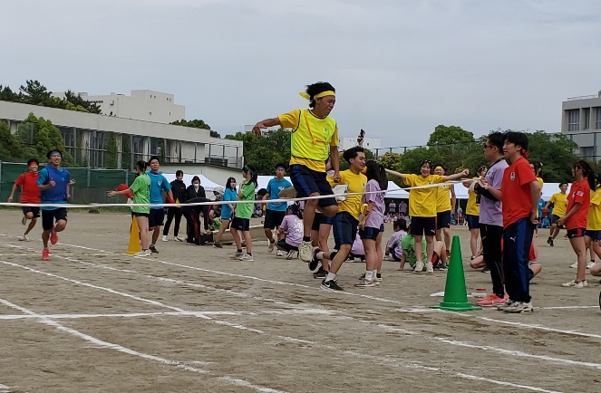 団対抗リレー！