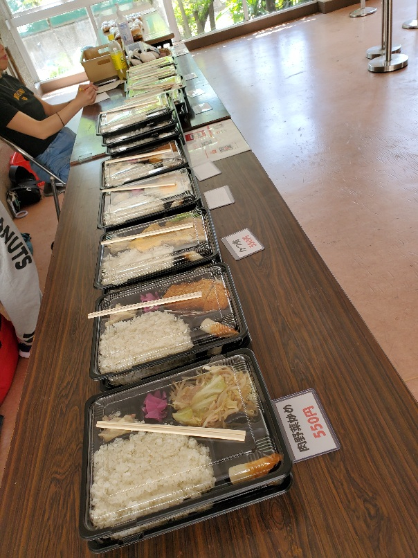 弁当ずらっと