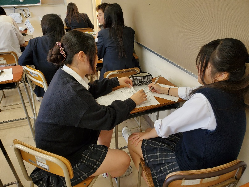 自己紹介練習中2