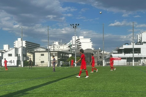試合中