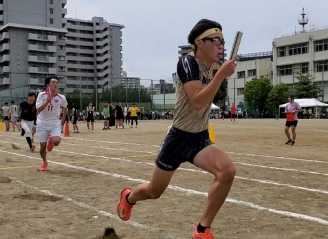 部活動対抗リレー陸