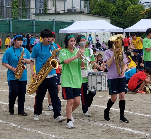 部活対抗リレー吹奏楽