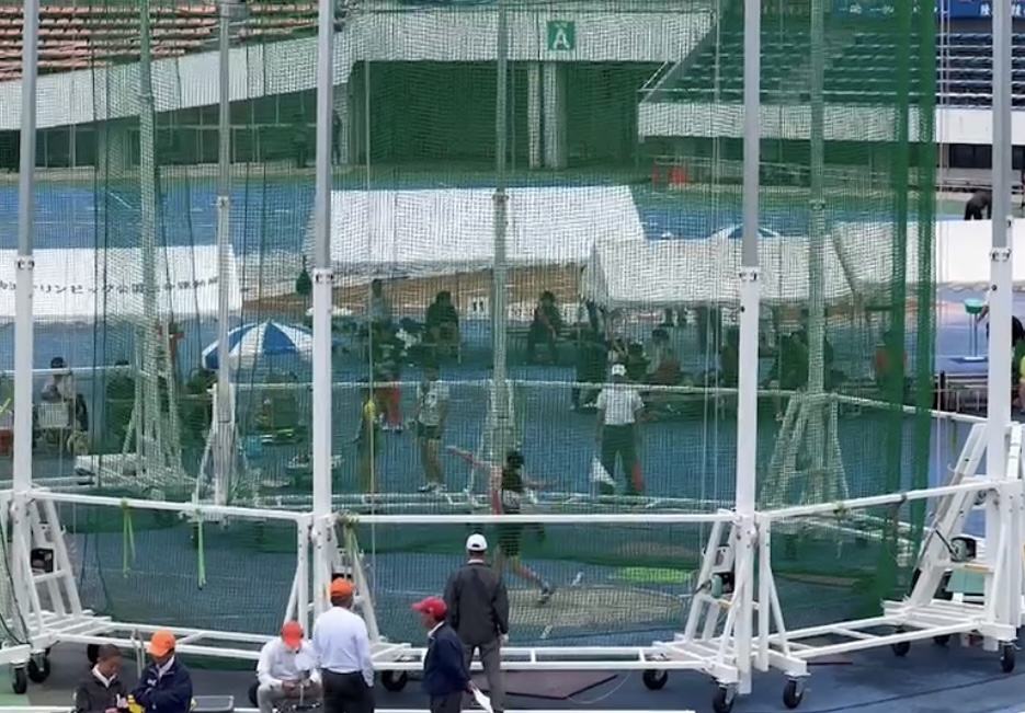 陸上都大会4日目