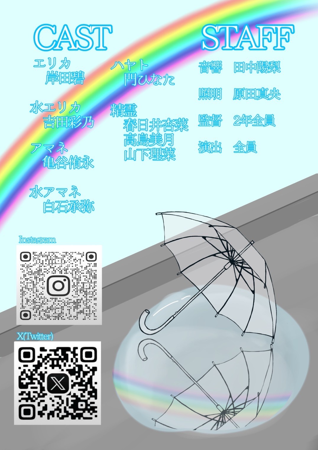 フライヤー裏