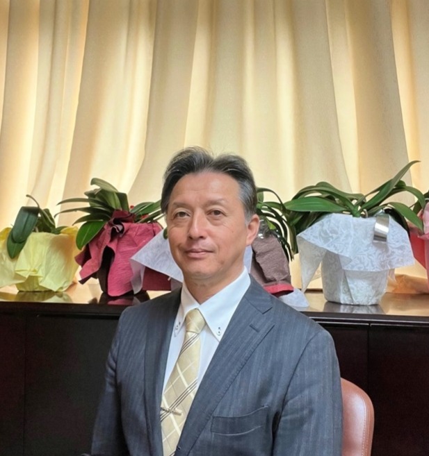 学校長　水島　伊彦の写真