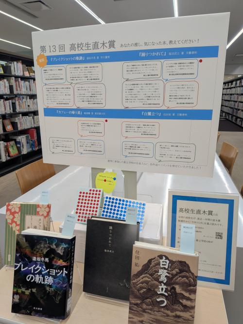 第13回高校生直木賞_展示