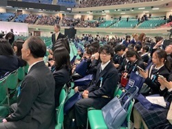 会場内