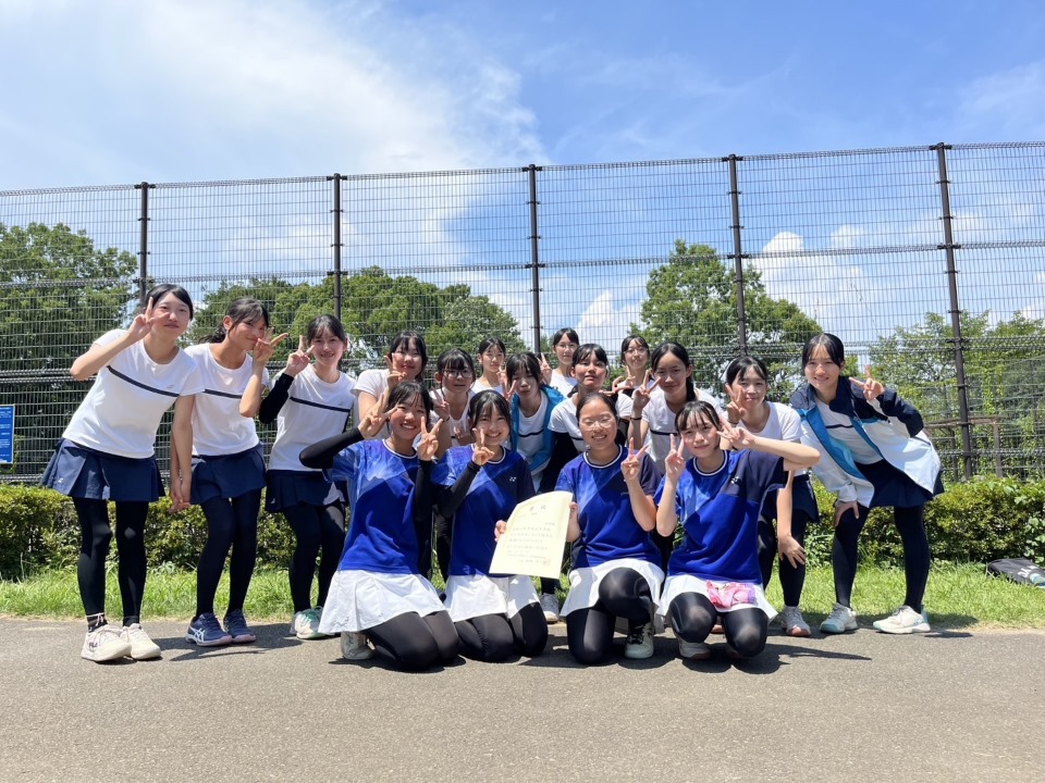 前期テニス部女子250722