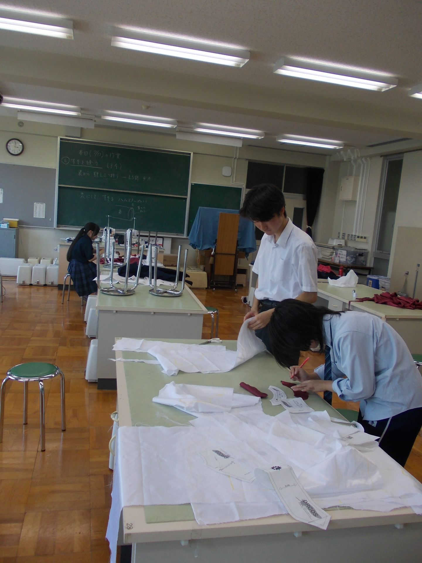文化祭準備6年生２.JPG