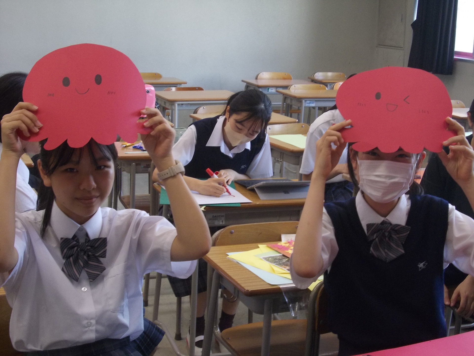 高尾山ガイド準備.JPG