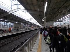 京都駅ホーム