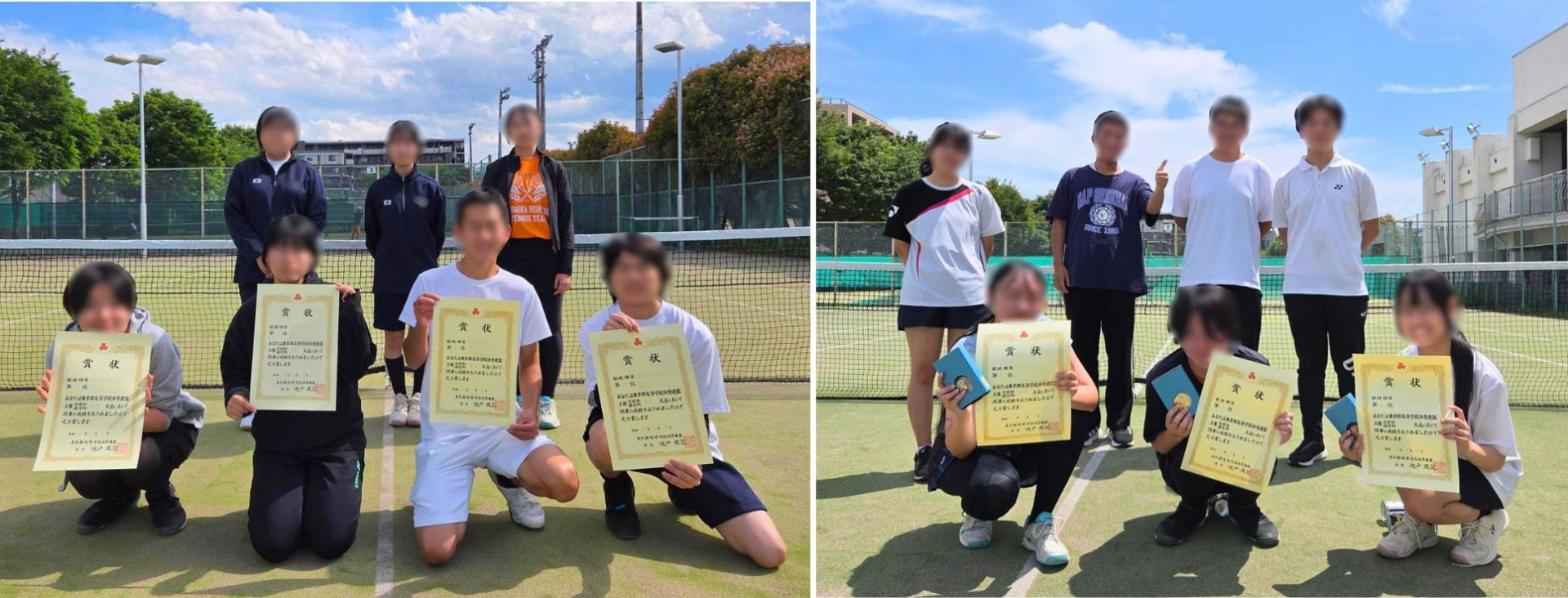 テニス部1学期