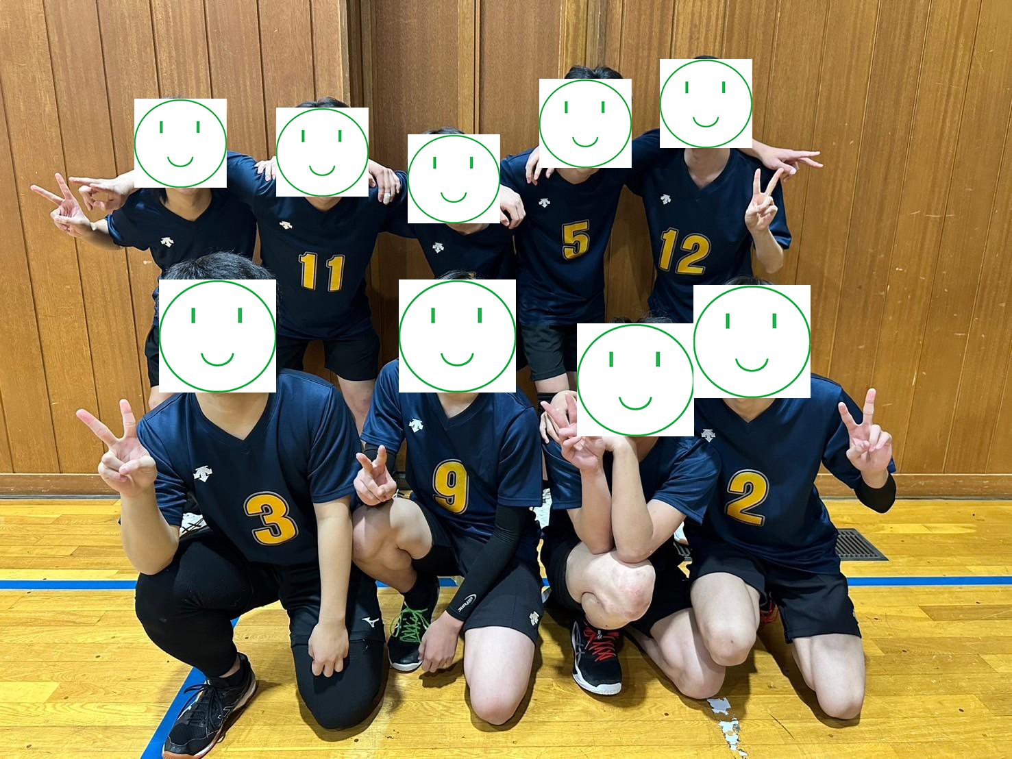編集済み(男子)