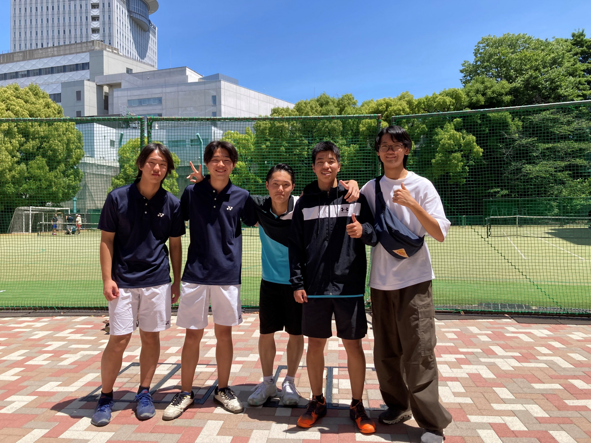 テニス部大会
