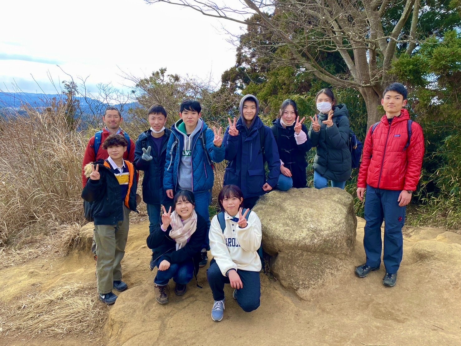 ワンゲル1月山行