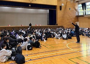 1年生出発式