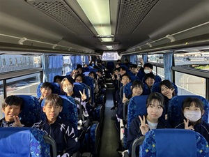 2年生出発式