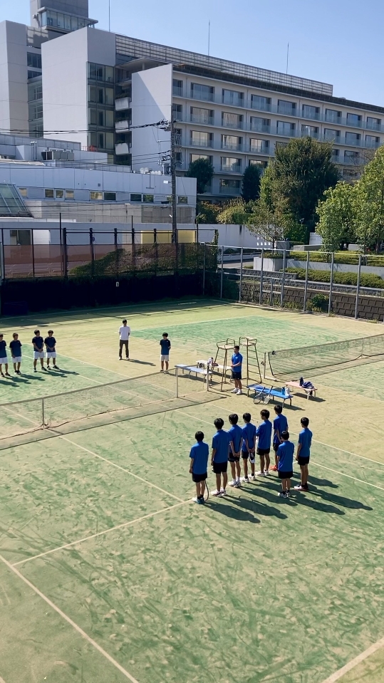前期男子テニス①ベスト32