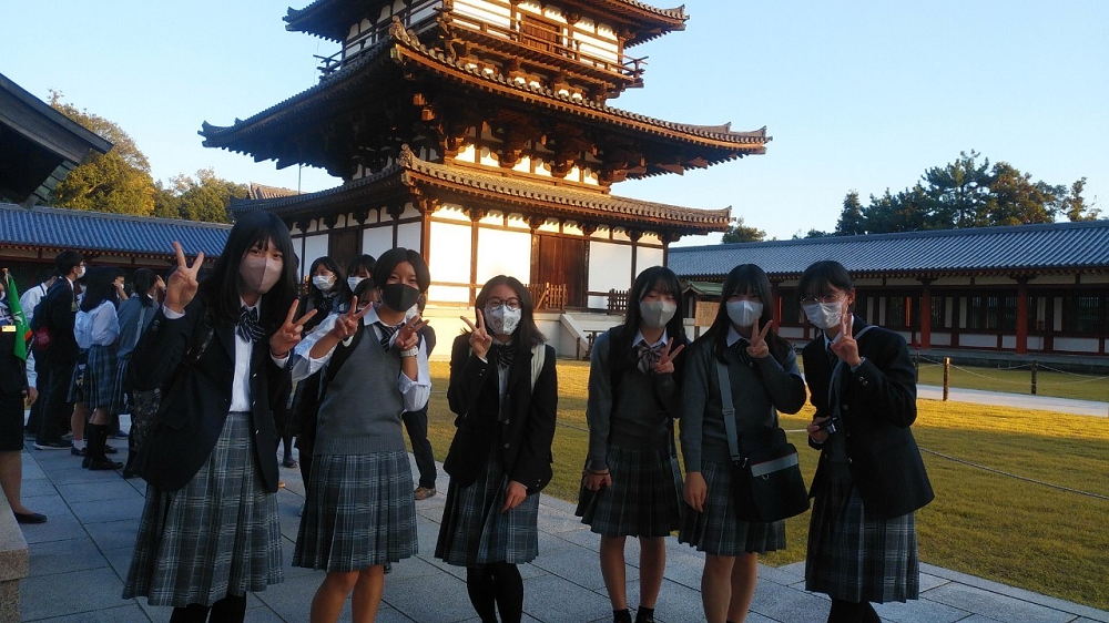 研修旅行1日目（薬師寺４）