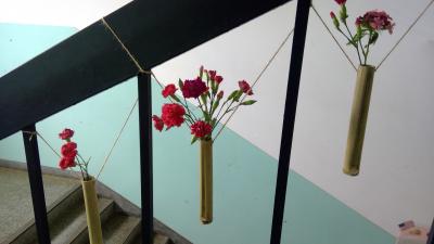 階段花１