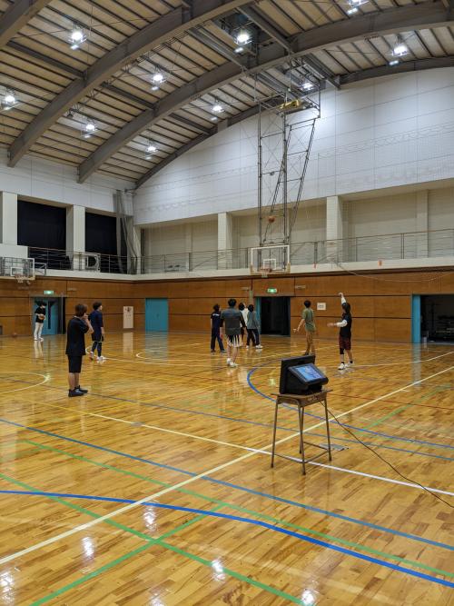 球技部の活動の様子