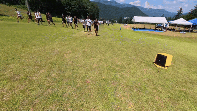 陸上合宿①