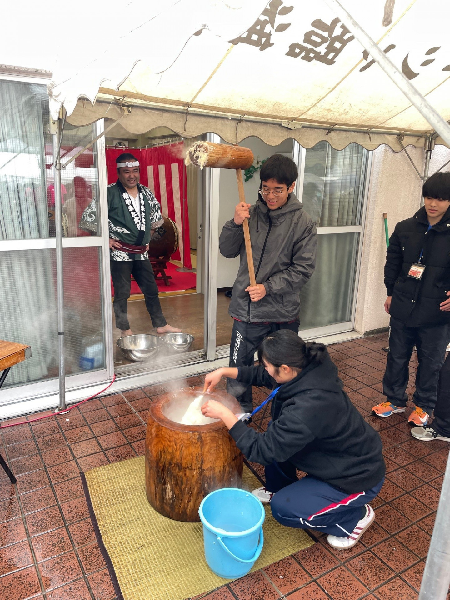 餅つき１