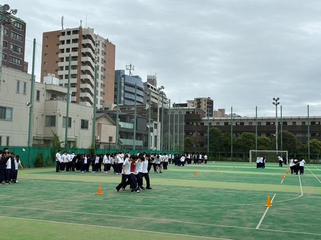 体育祭朝蓮６，３