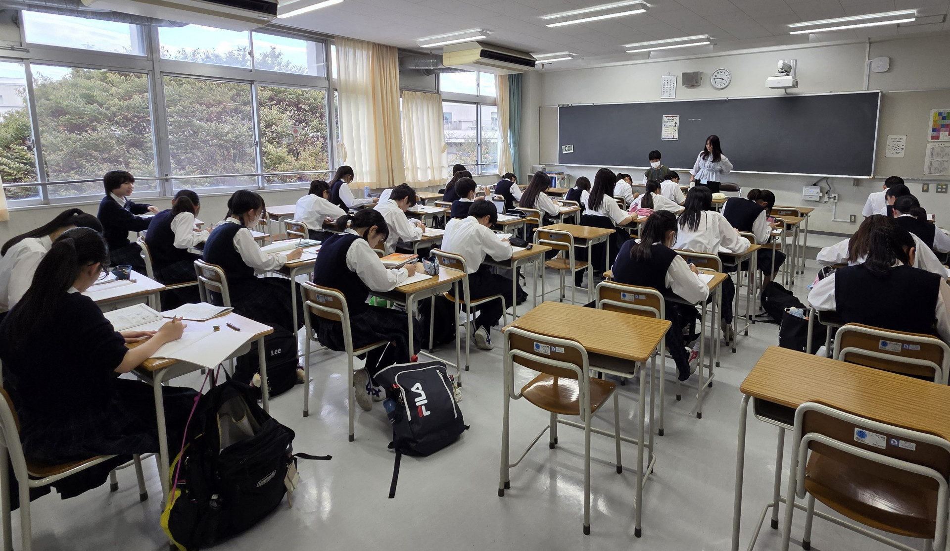 教室①の様子