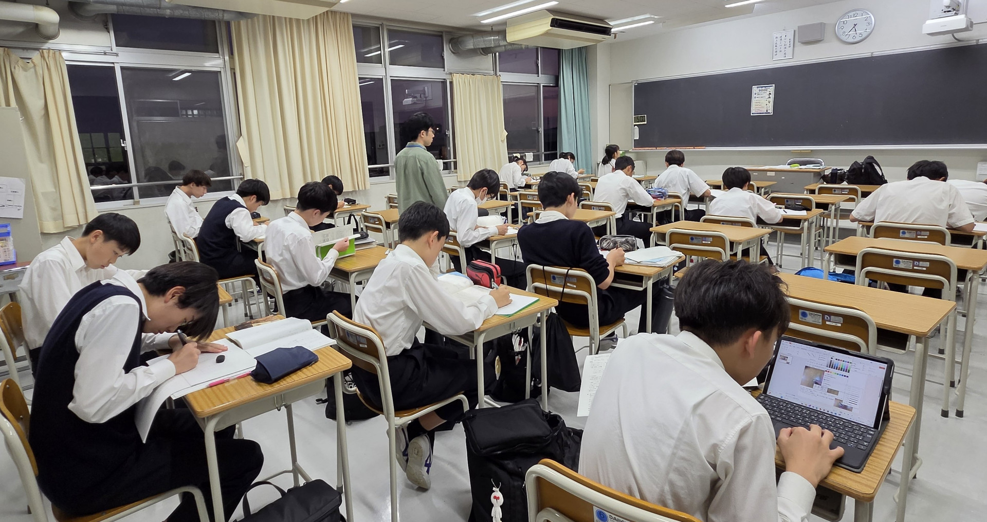 教室①の様子
