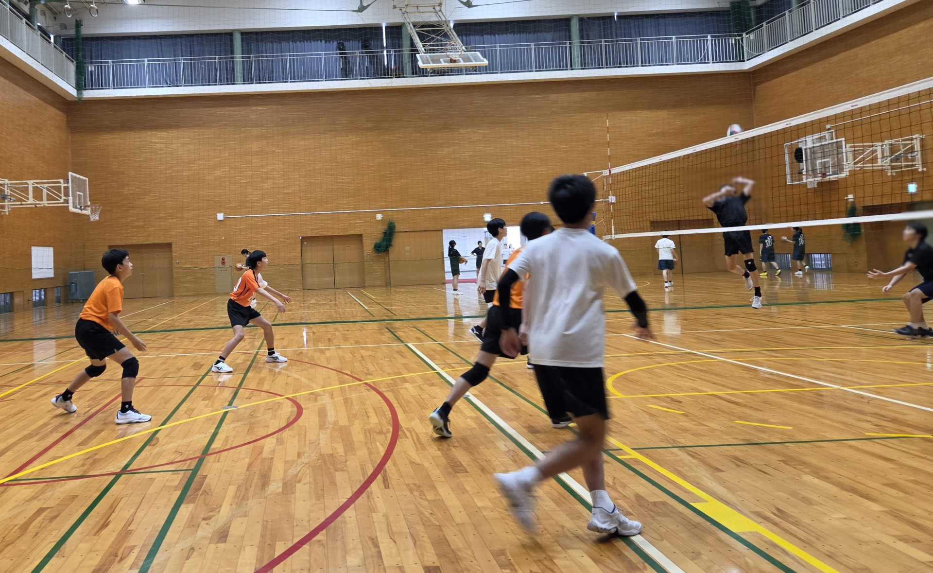 練習試合の様子④